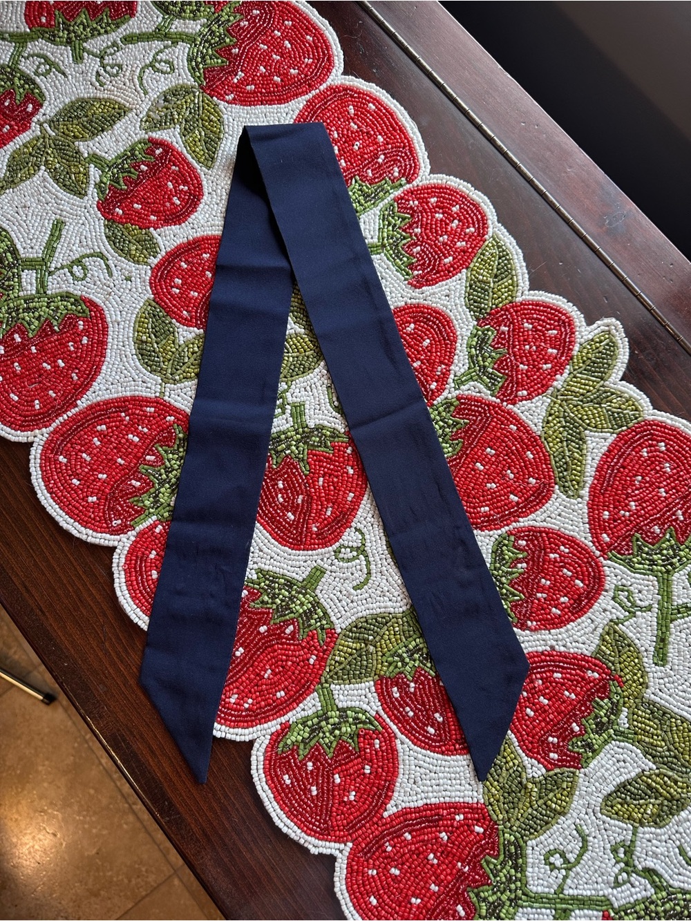 Navy Twilly Scarf